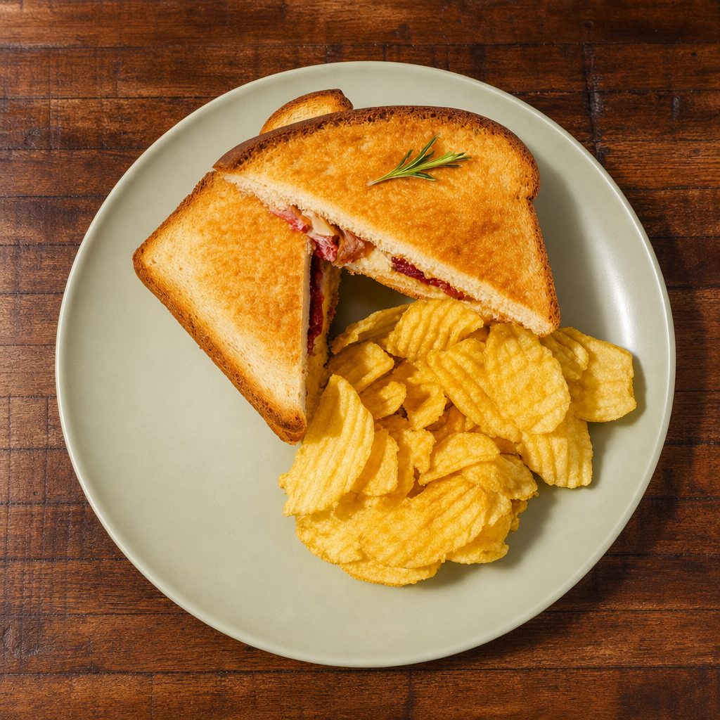 Turkey & Bacon Sandwich.