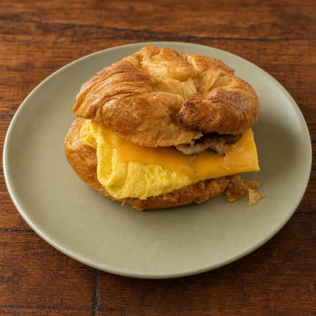Breakfast Sandwich.