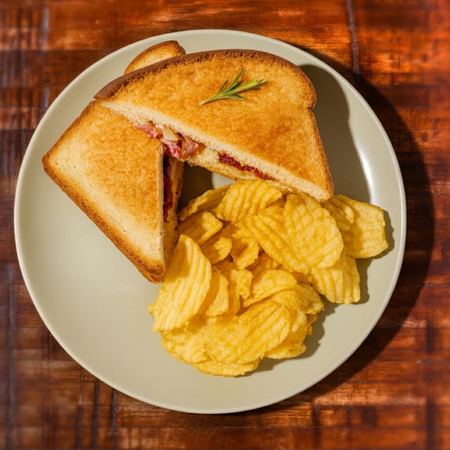 Turkey & Bacon Sandwich.