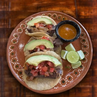 TACOS DE ARRACHERA (BEEF)