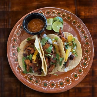 TACOS AL PASTOR (PORK)