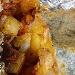 Papa a la Mexicana Burrito